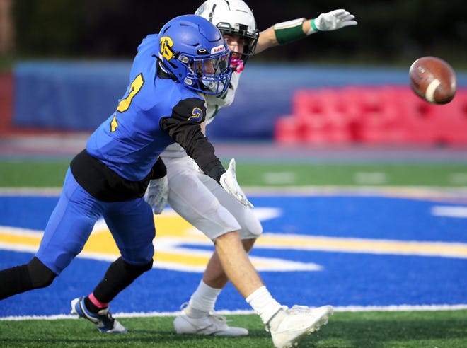 The Bremerton Knights best the Port Angeles Roughriders 49-7 at Bremerton Memorial Stadium on Friday, Oct. 6, 2023.