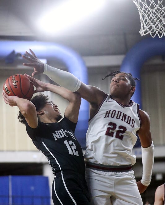 Grandview beats North Kitsap 71-64 in the 2A boys basketball state semifinals in Yakima on Friday, March 1, 2024.