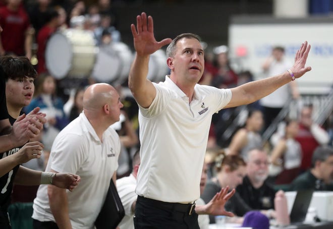 Grandview beats North Kitsap 71-64 in the 2A boys basketball state semifinals in Yakima on Friday, March 1, 2024.