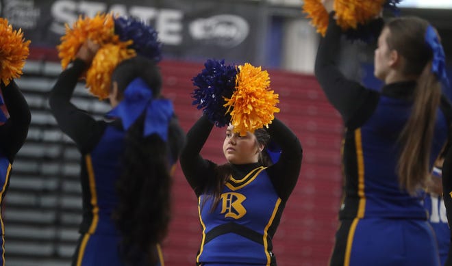 North Kitsap gets a 71-48 win over Bremerton during their Class 2A state championship game at the Yakima SunDome on Saturday, March 2, 2024. North Kitsap took home the third place trophy while Bremerton brought home fifth place.