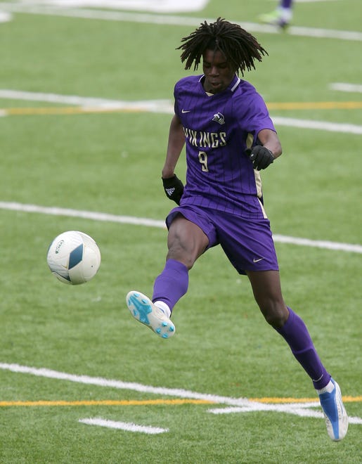 North Kitsap boys soccer opens their season with a 2-1 win over Skyline in Poulsbo on Saturday, March 9, 2024.