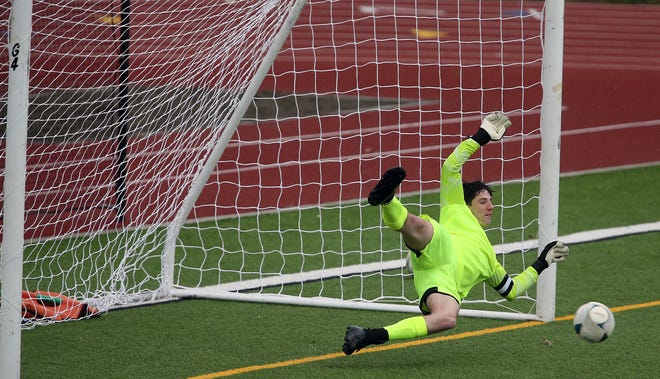 North Kitsap boys soccer opens their season with a 2-1 win over Skyline in Poulsbo on Saturday, March 9, 2024.