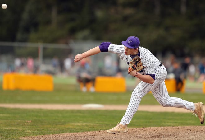 North Kitsap baseball with a 5-1 win over Olympic in Poulsbo on Wednesday, March 20, 2024.