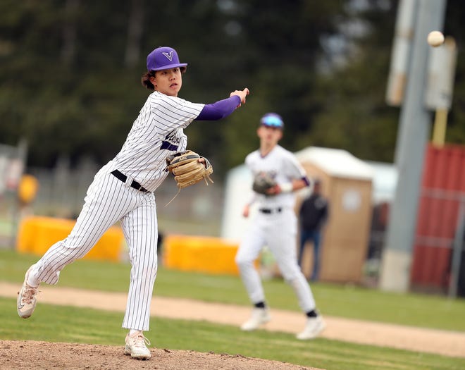 North Kitsap baseball with a 5-1 win over Olympic in Poulsbo on Wednesday, March 20, 2024.