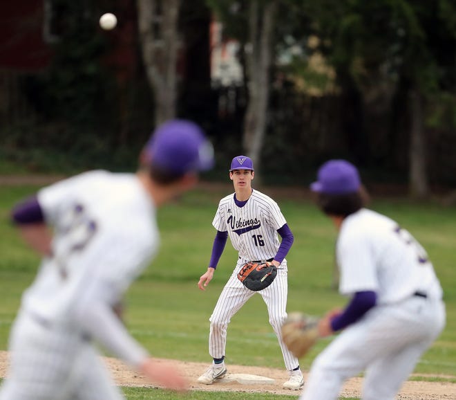 North Kitsap baseball with a 5-1 win over Olympic in Poulsbo on Wednesday, March 20, 2024.