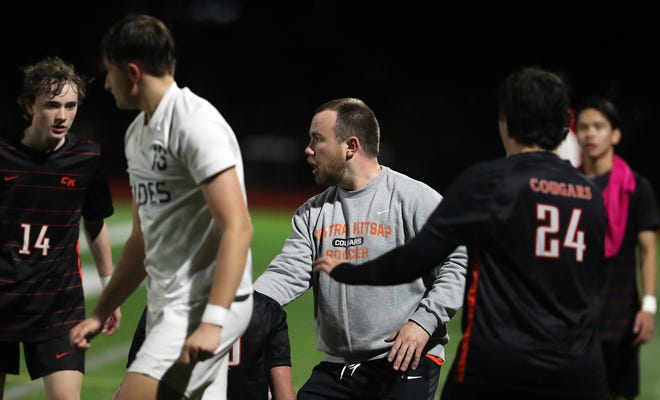 Central Kitsap boys soccer with a 2-1 win over Gig Harbor in Silverdale on Thursday, March 21, 2024.