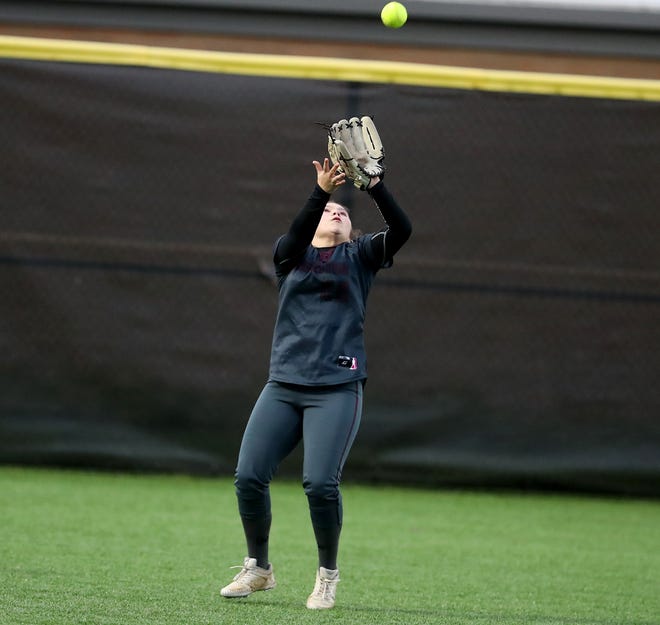 Kingston softball with a 13-8 win over Central Kitsap in Silverdale on Friday, March 22, 2024.